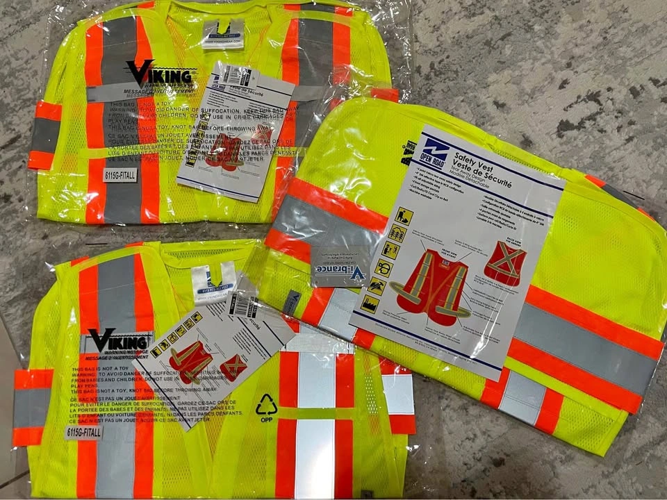 Safety vests one size fits all