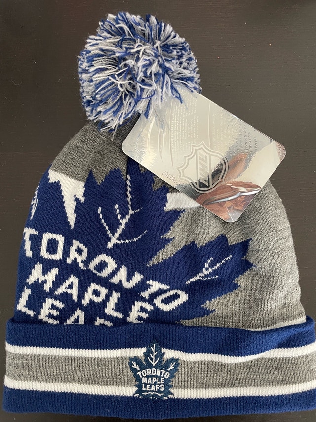 NHL OFFICIAL TORONTO MAPLE LEAFS AUTHENTIC TEAM TOQUE-NEW! - photo 2