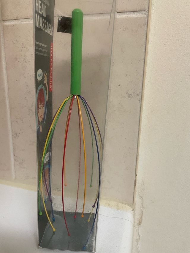 Kikkerland Rainbow Head Massager - photo 2