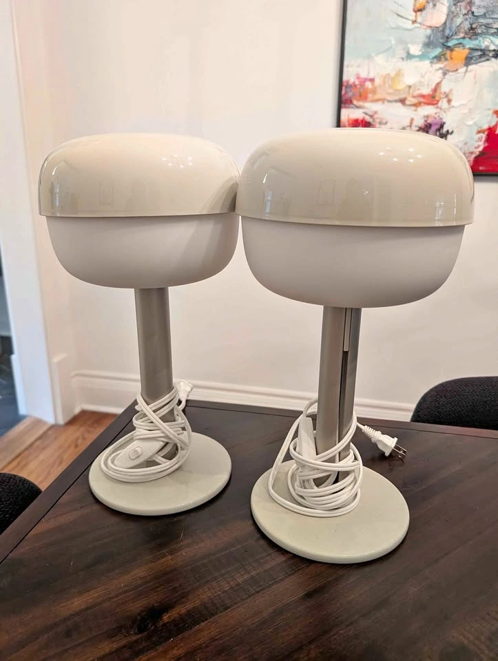 Like new! Set of 2 Ikea Blasverk lamps