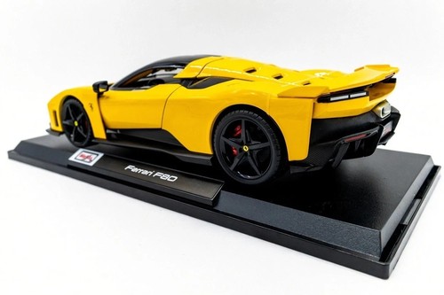 Ferrari F80 Diecast Yellow 1:18 Maisto Special Edition NEW