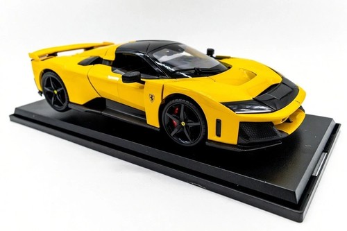 Ferrari F80 Diecast Yellow 1:18 Maisto Special Edition NEW - photo 2