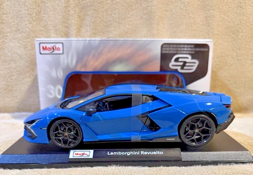 Lamborghini Revuelto BOLD BLUE SUPERCAR 1:18 Maisto Diecast