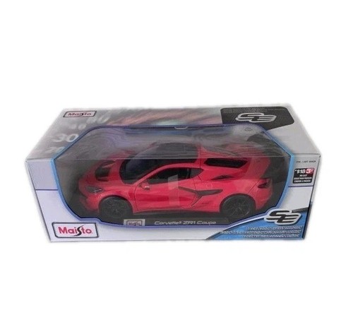 Chevrolet Corvette ZR1 RED Coupe Maisto 1:18 Diecast Model