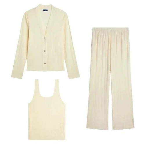 Splendid Women 3-Piece Pointelle Lounge Set - photo 2