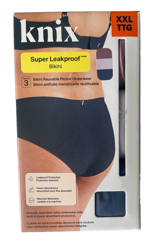 Knix Super Leakproof Bikini Period Underwear 3-Pack New - photo 2