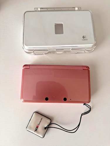 Nintendo 3DS Handheld System - Pink - W/ 8 Games & Case - photo 2