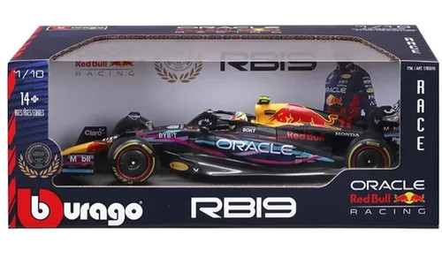 Bburago 1:18 Oracle Red Bull RB19 Max Verstappen Austin GP - photo 3