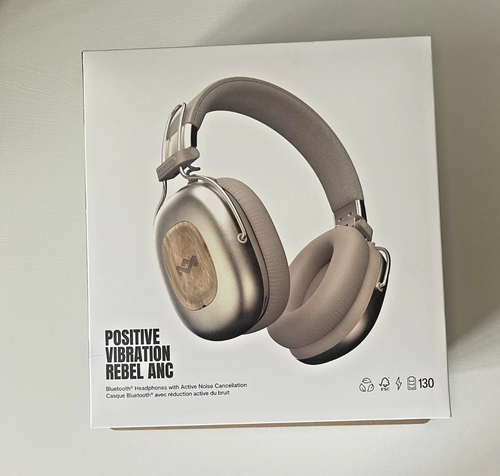 House of Marley Positive Vibration Rebel ANC Headphones NIB - photo 3