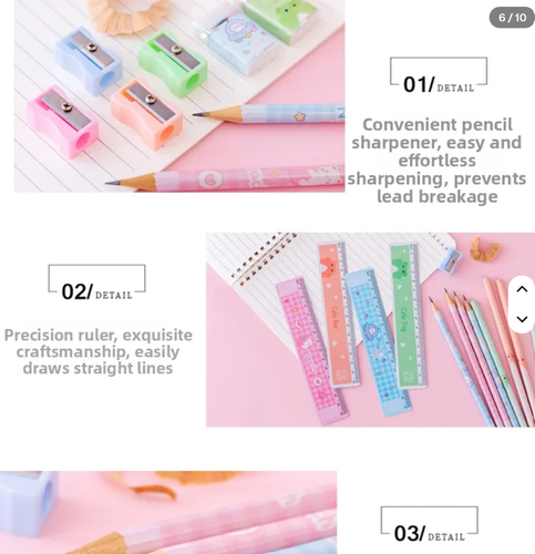 New 5-Piece Kids Christmas & Mixed Stationery Set - photo 5