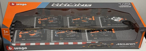 Bburago 1:43 McLaren Formula 1 Racing Die-cast 6-pack - photo 2
