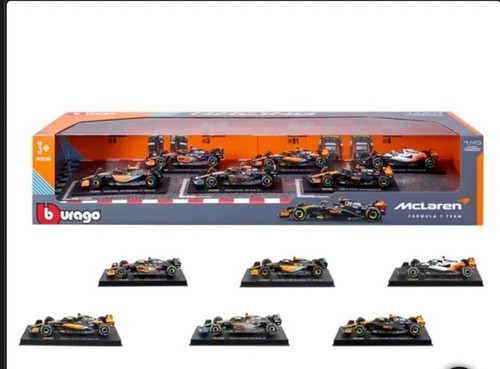 Bburago 1:43 McLaren Formula 1 Racing Die-cast 6-pack - photo 3