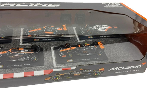 Bburago 1:43 McLaren Formula 1 Racing Die-cast 6-pack - photo 4