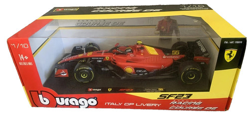 1:18 Ferrari SF-23 Italy GP Livery Carlos Sainz #55 New in Box - photo 2
