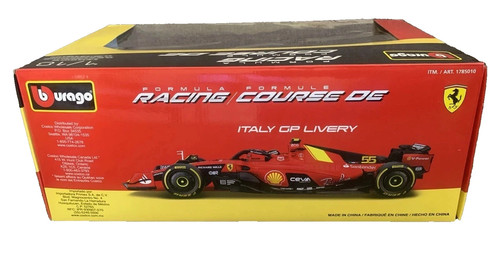 1:18 Ferrari SF-23 Italy GP Livery Carlos Sainz #55 New in Box - photo 5