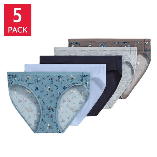 Jockey Women's 5-Pack Organic Cotton Stretch Modern Brief - photo 3
