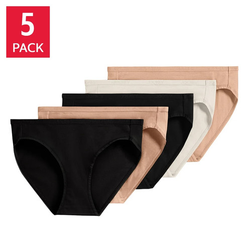 Jockey Women's 5-Pack Organic Cotton Stretch Modern Brief - photo 5