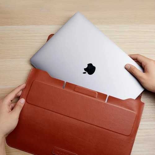 Hyper HyperShield Stand & Go Laptop Sleeve MacBook Pro Air 15-16