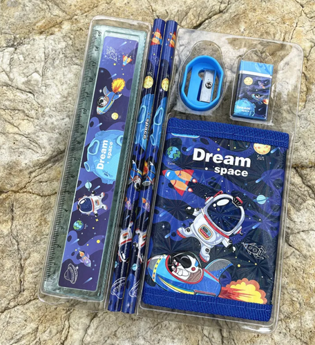 Kids Spiderman & Mix 6Pcs Stationary Set Pencil, Rubber School G - photo 4