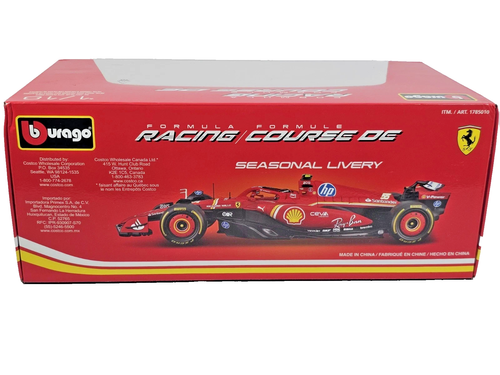Bburago 1:18 Ferrari SF-24 Seasonal Livery #55 Carlos Sainz - photo 4