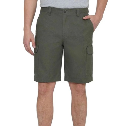 BC Clothing Men's Cargo Shorts - Green/Black/Blue - Size 32-36