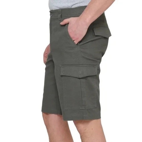 BC Clothing Men's Cargo Shorts - Green/Black/Blue - Size 32-36 - photo 2
