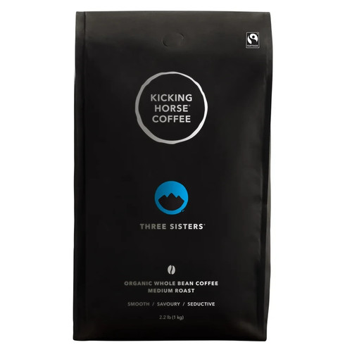 KICKING HORSE Three Sisters Medium Roast Whole Bean 1kg