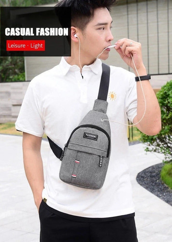 Men Oxford Cloth Chest Bag Crossbody Sling Pack - photo 2
