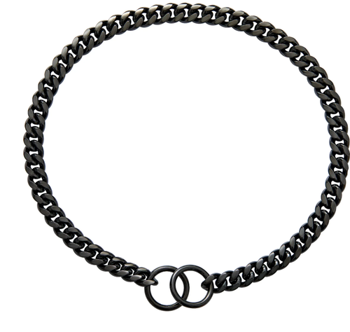 Strong 10mm Pet Dog Choker Collar Stainless Steel Cuban Chain - photo 5