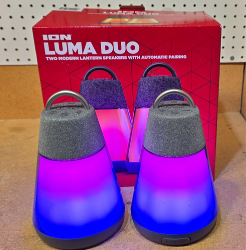 ION Audio Luma Duo Bluetooth Lantern Speaker IPX7 Waterproof - photo 3