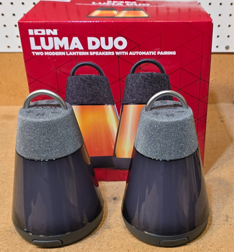 ION Audio Luma Duo Bluetooth Lantern Speaker IPX7 Waterproof - photo 4