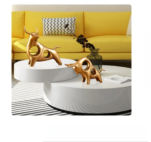 Modern Abstract Resin Sculpture Figurine Home Office Decor - photo 5