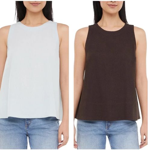 Banana Republic Womens Linen Blend Tank *New* Size S