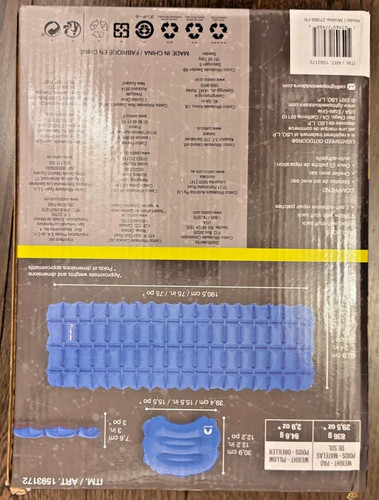 LightSpeed Restaire Lite Insulated Sleeping Pad + Pillow - photo 2