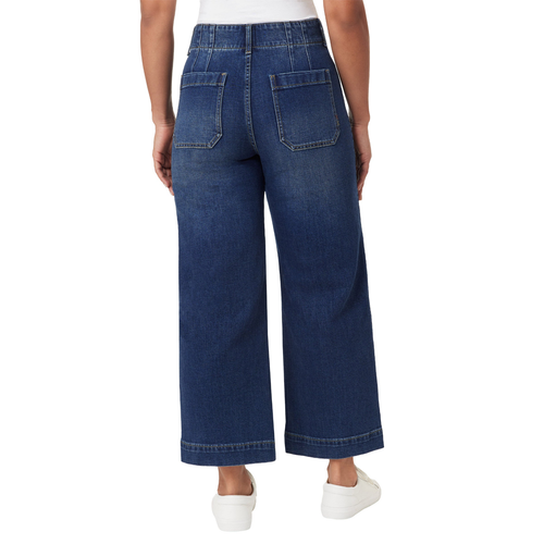 Scotch & Soda Wide Leg Crop Patch Pocket Jeans - photo 3
