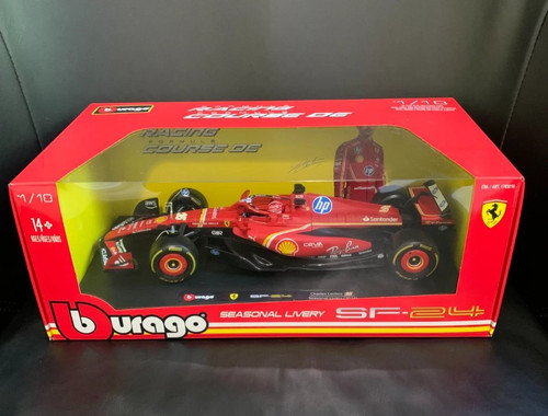 Bburago 1/18 Ferrari SF-24 Charles Leclerc #16 Seasonal Livery - photo 3