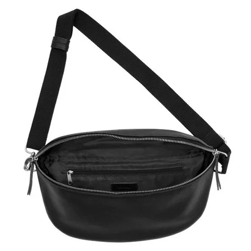 Siriano New York Leather Belt Bag Brown Crossbody Sling - photo 5
