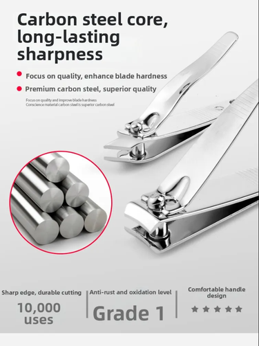 7pc Stainless Steel Manicure & Pedicure Set - Travel Kit - photo 2