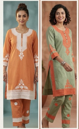 LAKHNAVI KURTA SET - M - LOT 2 SET OR SINGLE - NEW - photo 2
