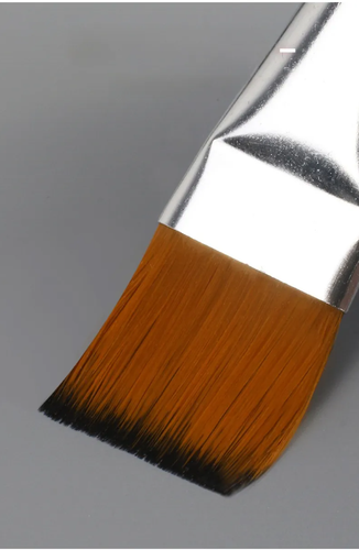 3pc Oil Paint Brush Set - Nylon Wooden Handle - photo 3