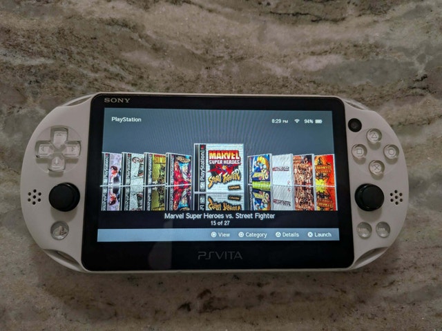 256 GB Glacier White PS Vita Slim with 12000+ Games - photo 4