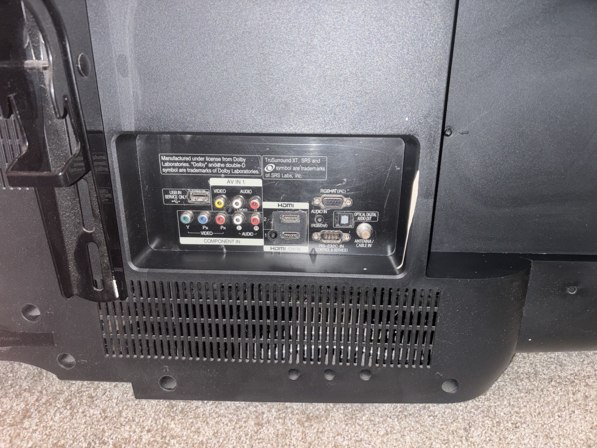 LG 47” LCD TV FULL HD 1080p - photo 3