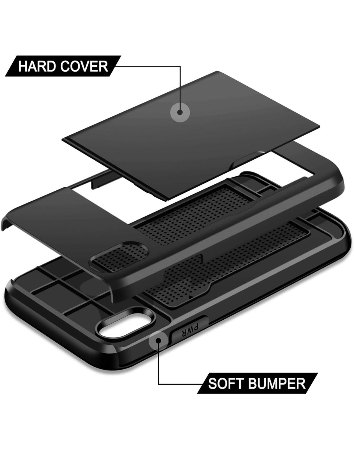 iPhone X/XS Wallet Case with Card Holder - photo 3