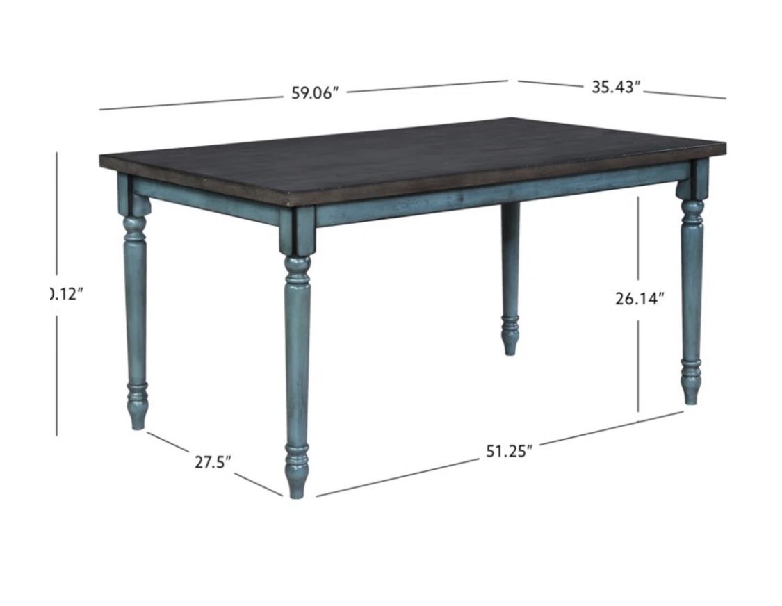 Dining Table with Bench - photo 4