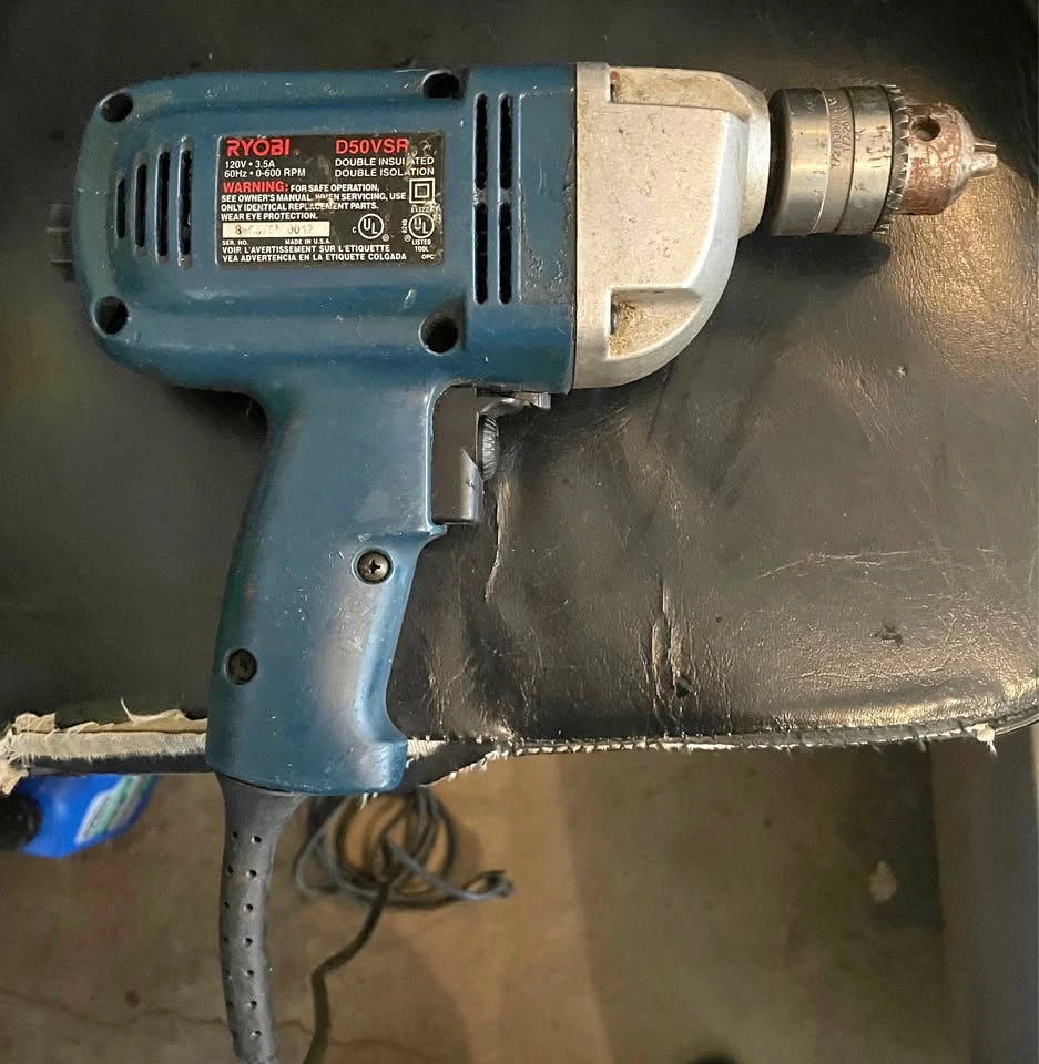 Ryobi D50VSR corded 1/2 inch drill