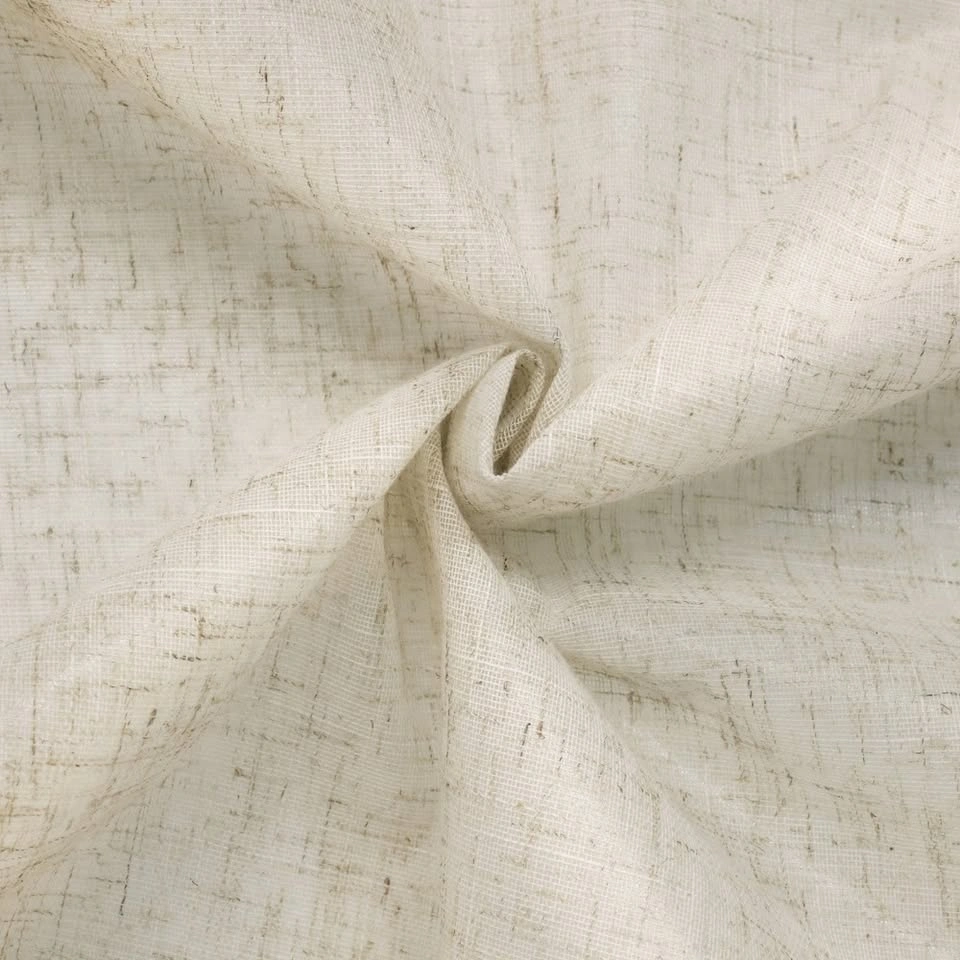 StyleWell 52 x 95" Faux Linen Insulated Sheer Curtains – Set of - photo 5