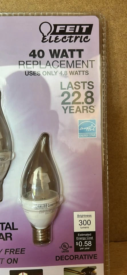 Feit Electric 40W Replacement LED Bulbs 3-Pack - photo 4
