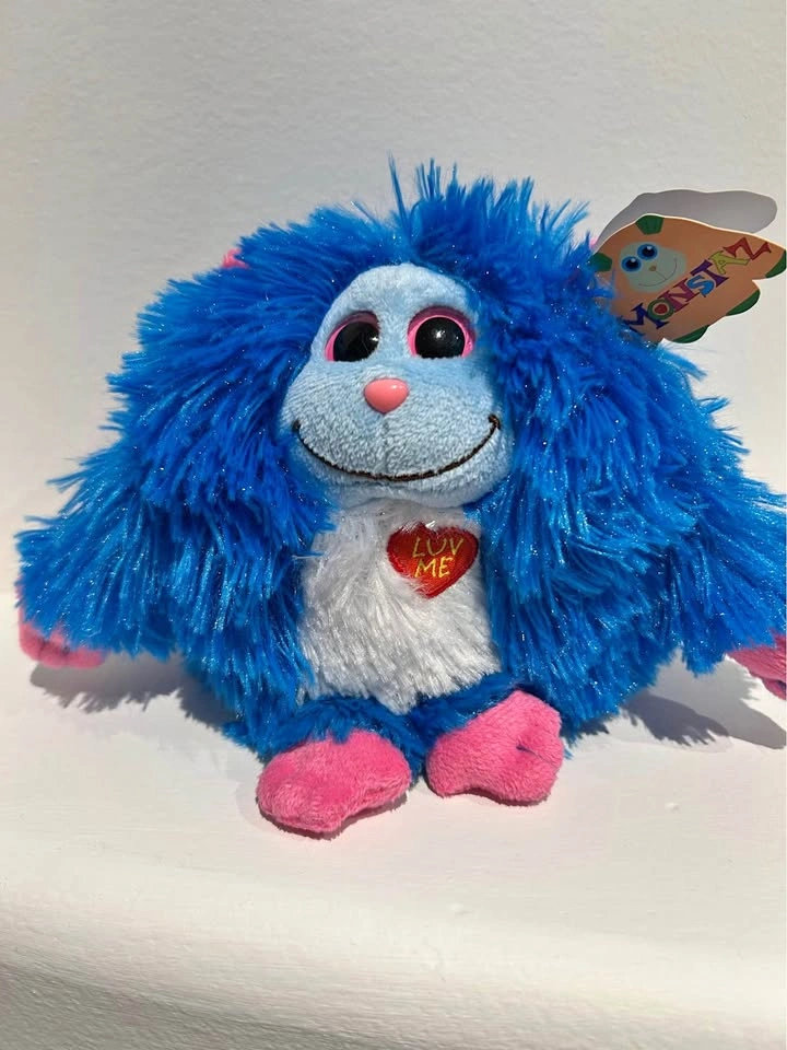 Ty Monstaz Luv Me Blue Plush