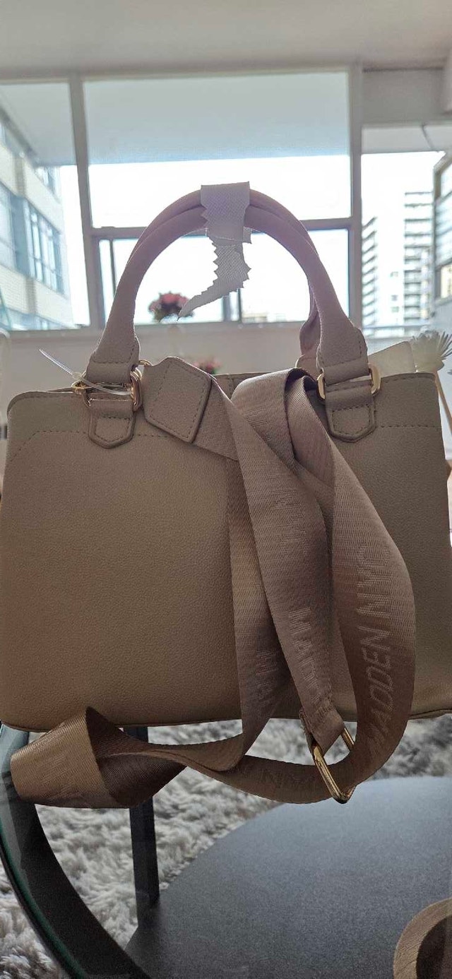 Madden NYC Structured Top-Handle Satchel with Rhinestone Pouch - photo 3