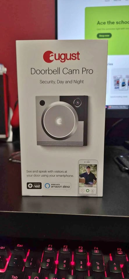 August Doorbell Cam PRO - NIB (2nd Gen)
